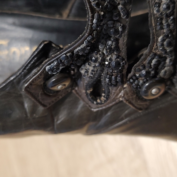 Victorian Era Shoes by Sorosis Buttons and Beads Use for Home Decor (small size) - Picture 7 of 12